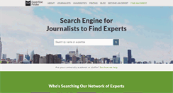 Desktop Screenshot of expertisefinder.com