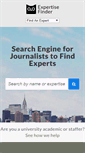 Mobile Screenshot of expertisefinder.com
